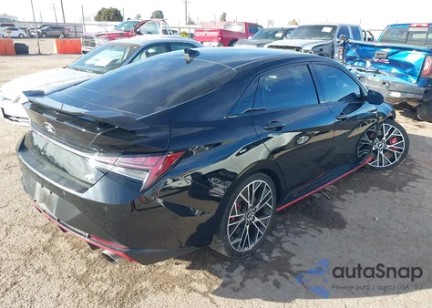 2023 Hyundai Elantra N из США, поврежденный, VIN KMHLW4AK8PU012236